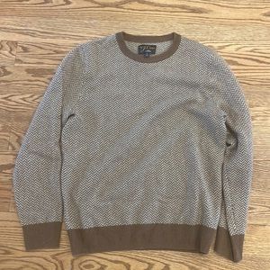 J. Crew Cashmere Jacquard Sweater
